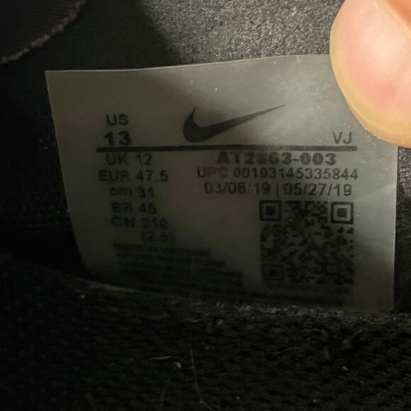 Nike Men's Zoom Pegasus Turbo 2 Shoes Sneakers Size 13 Style AT2863-003 - Picture 10 of 11